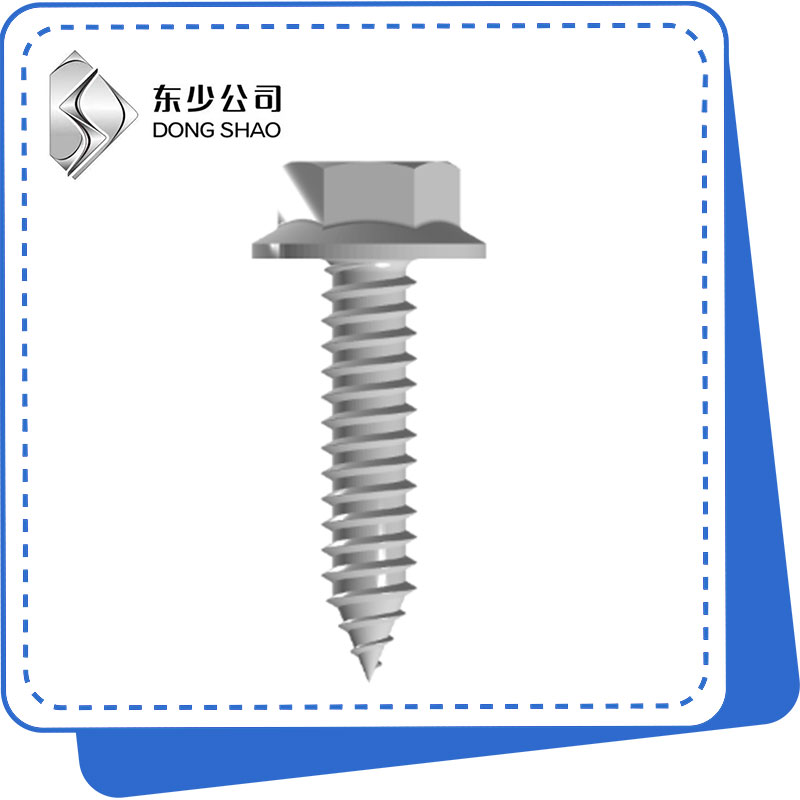 Hexagon Flange Lub Taub Hau Tapping Screws