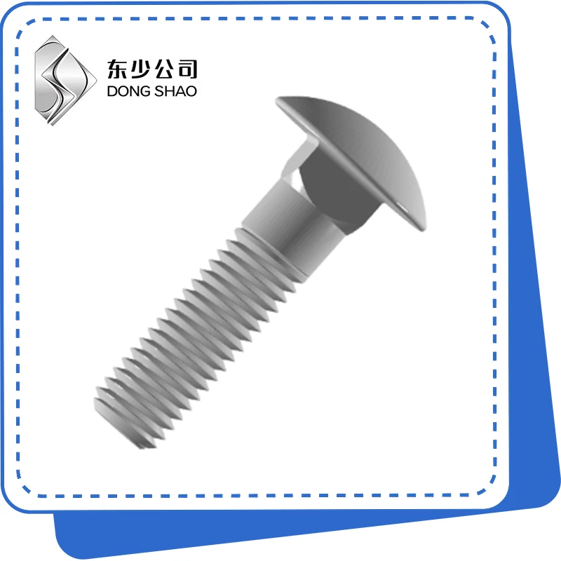 Mshroom Lub taub hau Square Neck Bolts