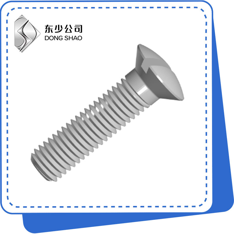 Slotted Raised Countersunk Lub Taub Hau Screws